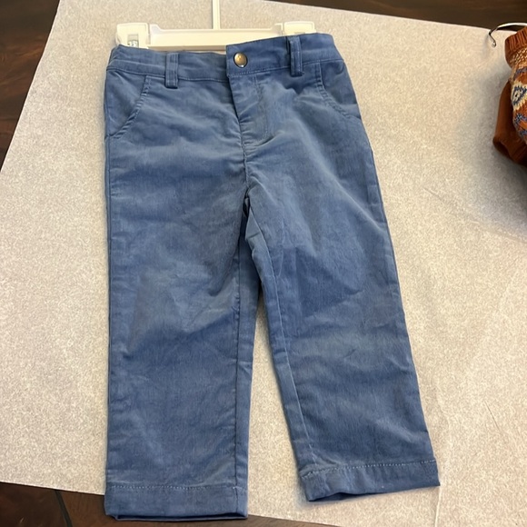 Edgehill Collection  Long Sleeve Round Neck Sweater & Pull-On Pants Set - Picture 9 of 14